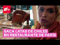 Wendy guevara lleva salsas y chiles a un restaurante en pars  n