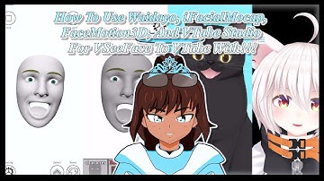 How To Use Waidayo, iFacialMocap, FaceMotion3D, And VTube Studio For VSeeFace To VTube With!!!