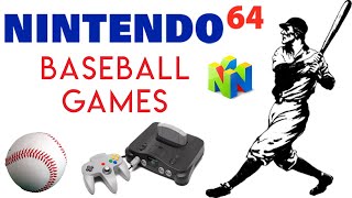 Nintendo 64: In-Depth - Baseball Games