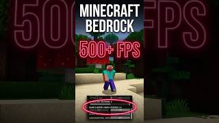 Minecraft Bedrock Fps Settings🚀
