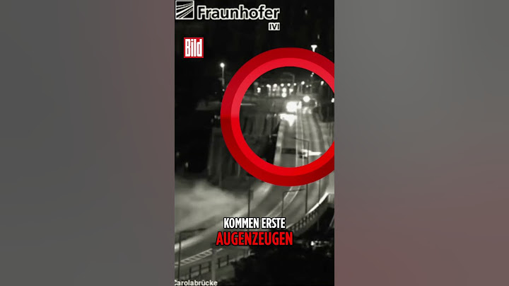 Dresden: Der Einsturzes der Carolabrücke | #shorts