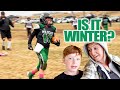 THE FIRST SNOW FALL OF THE SEASON | ROUND TWO OF FOOTBALL PLAYOFFS