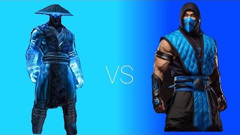 Raiden vs Sub-Zero. Mortal Kombat4
