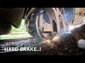 When Trains Brake Hard, THIS Happens – White-Hot Sparks, Skidding Wheels & Destroyed Metal