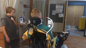 Leroy Sip and puff electric chair: Dec 2018