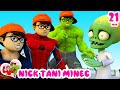 Strong Baby Become Super & Spider | Scary Teacher 3D Incredible Hulk Nick vs Zomboss Animation