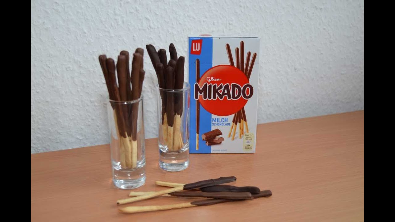 Schoko Stick/ selbst gemachte Mikados/von Purzel-cake - YouTube