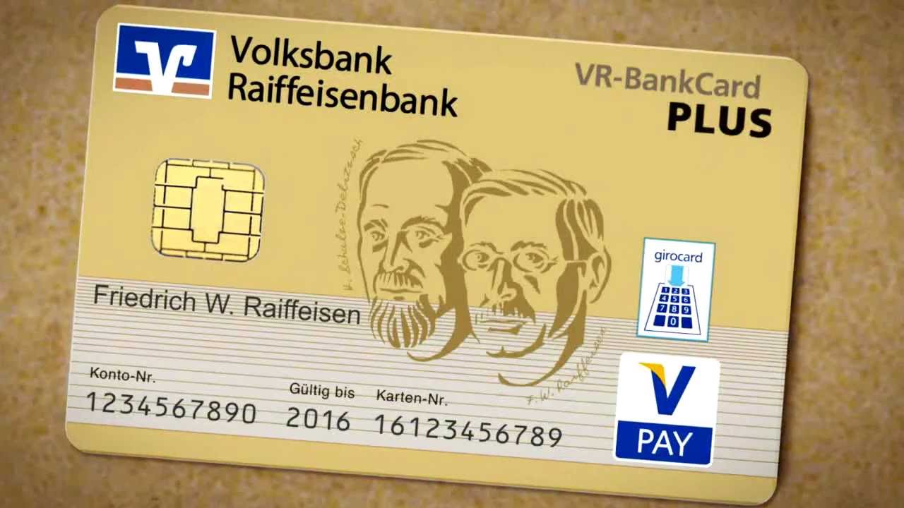 Vr Bankcard Plus Vorteile Der Goldenen Bankkarte Youtube