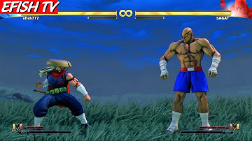 LEVEL 8 Zeku VS Sagat STREET FIGHTER V Hardest Battle Match