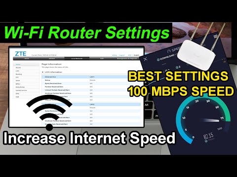 Wi-Fi Router Settings for Faster Internet Speed 🔥🔥 | Increase WiFi Range and Fix Connection Problem