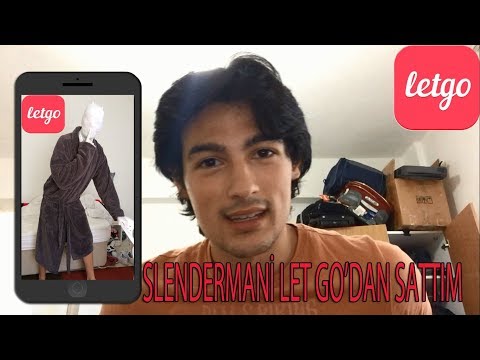 SLENDERMANİ (SÜLEYMANDERİ) LETGO DA SATTIM ! (ALICISI ARADI!!)