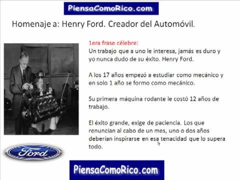 Homenaje a: henry Ford