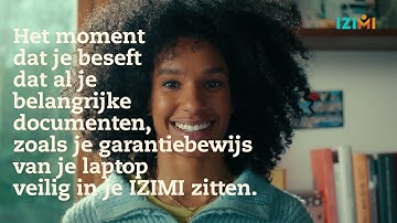 IZIMI, uw digitale kluis - garantiebewijs kwijt!