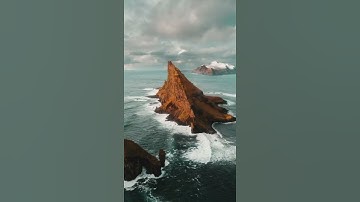 Faroe islands 4k drone view | World map Faroe islands video | Travel tour | relaxation sleep music