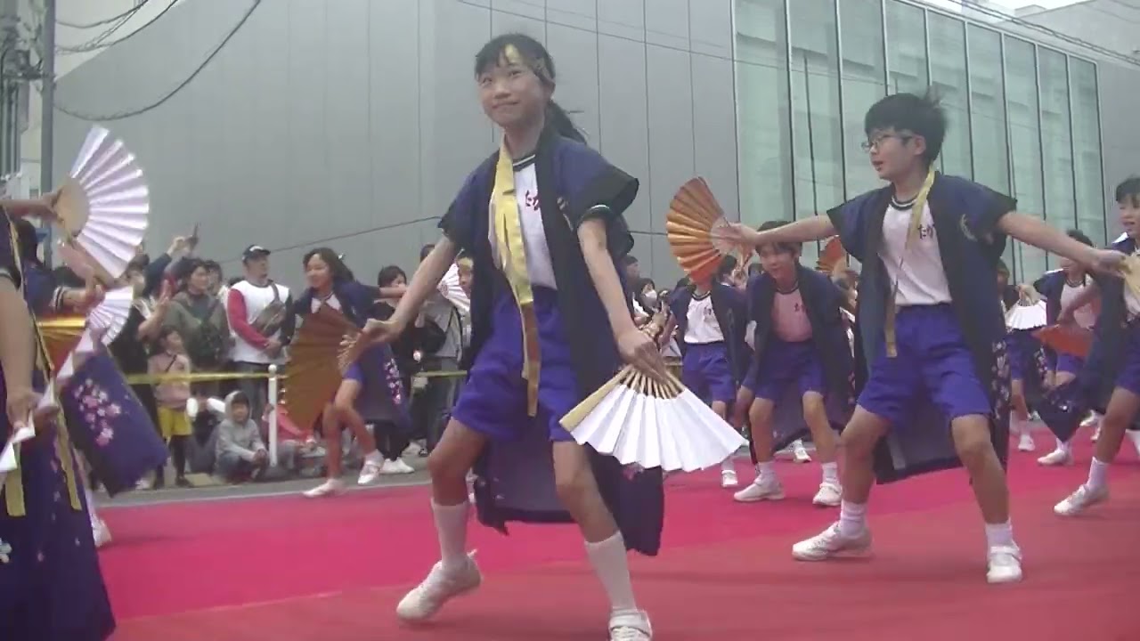 第８０回尾道みなと祭【第２１回ええじゃんＳＡＮＳＡ・がり・踊りコンテスト・２日目】㉓夢キラハッピーチーム★銅賞受賞チーム