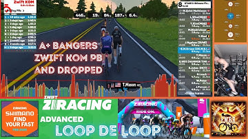 Zwift - Stage 3 Shimano Find Your Fast - Loop de Loop - Advanced A-Plus Bangers