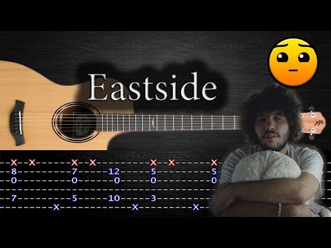 How to play 'Eastside' Guitar Tutorial [TABS] Fingerstyle