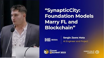 SynapticCity: Foundation Models Marry FL and Blockchain (Flower AI Summit 2025)