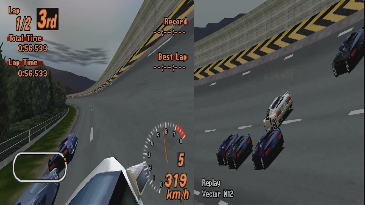 Gran Turismo 2 - Vector M12 HD Gameplay 