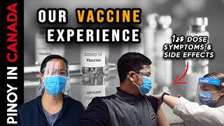 Our Covid-19 VACCINE EXPERIENCE | Buhay Canada | Pinoy in Canada | Life of Filipino in Canada