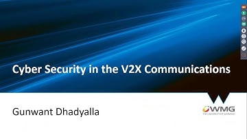 Cyber Security in the V2X Communications