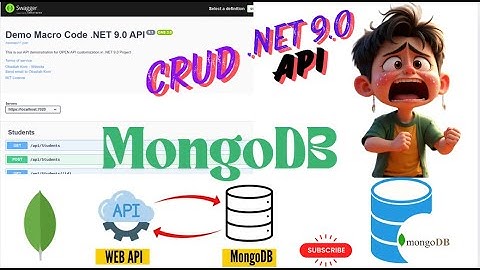 How to Create a RESTful API with .NET Core  using MongoDB Driver  NET 9.0  || Complete RESTful API🚀💥