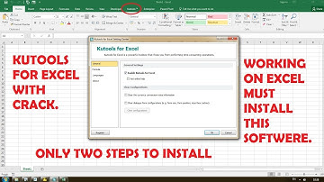 HOW TO INSTALL KUTOOLS FOR EXCEL 2016.mp4