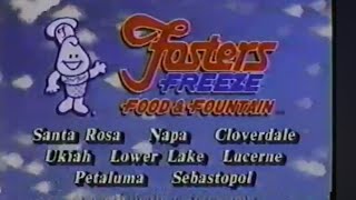Foster Freeze Big Splash Combo Commercial 1995