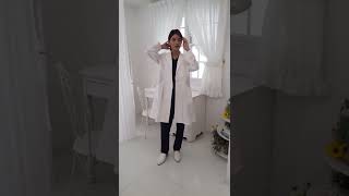 あんなさん、白衣を着るNO２