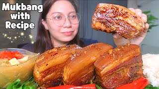 SPICY ADOBO SA GATA | Mukbang Philippines