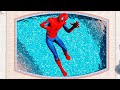 GTA 5 Ragdolls SPIDERMAN Jumps/Fails (Euphoria Physics) #72