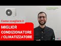 Scelta del miglior condizionatore  climatizzatore potenza efficienza prezzi marche e consigli