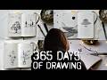Can we complete 365 Days of Drawing??? • FINAL Doodle Diary Catch Up • Daily Doodle Diary Challenge