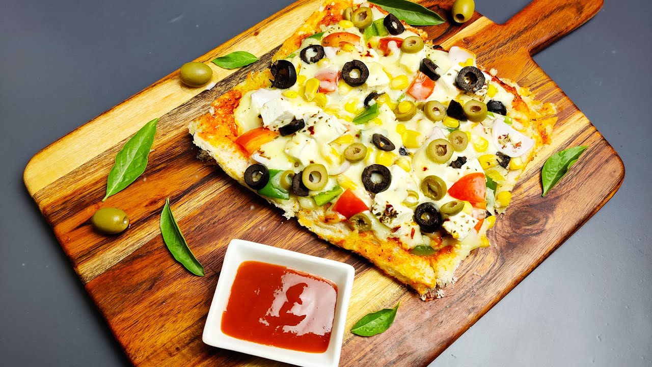 Cheese Burst Bread Pizza Recipe l Bread Pizza l Food Halts