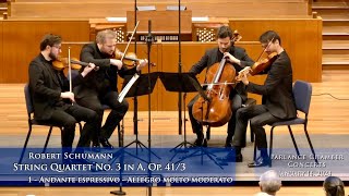 Goldmund String Quartet - Robert Schumann’s Quartet No. 3 in A, Op. 42, No. 3