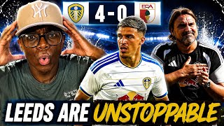 Nobody Can Stop Leeds! Muharemovic WTF! Leeds 4-0 Augsburg Reaction