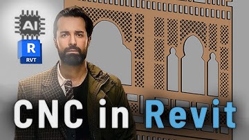 طريقة عمل اي مشربية تتخيلها على ريفيت | ChatGPT to Revit CNC