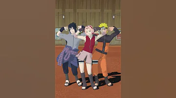Team 7 Dancing MMD NARUTO Naruto Narutoshippuden Boruto Anime Team7 Sakura Sasuke Otaku 