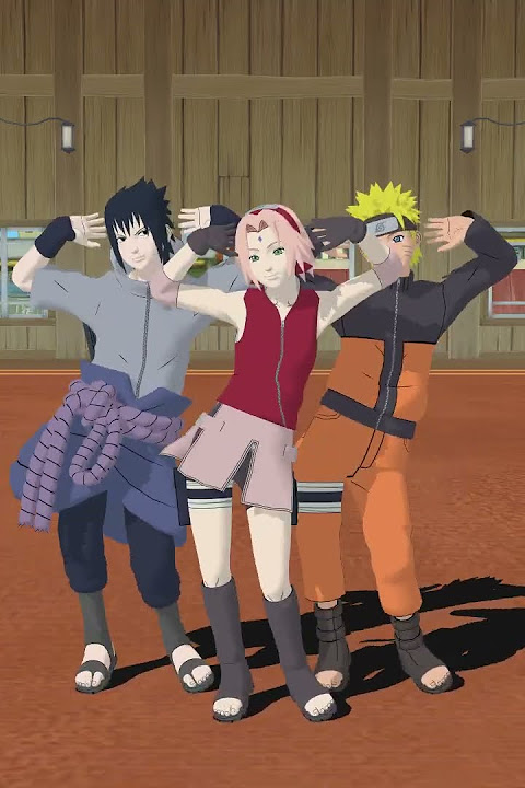 Team 7 Dancing [ MMD NARUTO ] #naruto #narutoshippuden #boruto #anime #team7 #sakura #sasuke #otaku