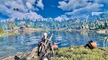 [4k-HDR] Witcher 3 TOOKLIGHTING Next Gen RTX 4090 | RT ON | Ultimate settings Tweaks MOD