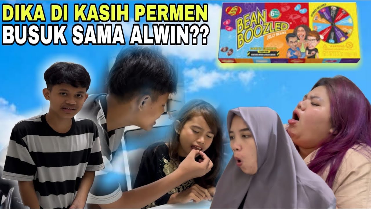 CHALLENGE PERMEN BEAN BOOZLED II BERSAMA ALWIN DAN DIKA!!
