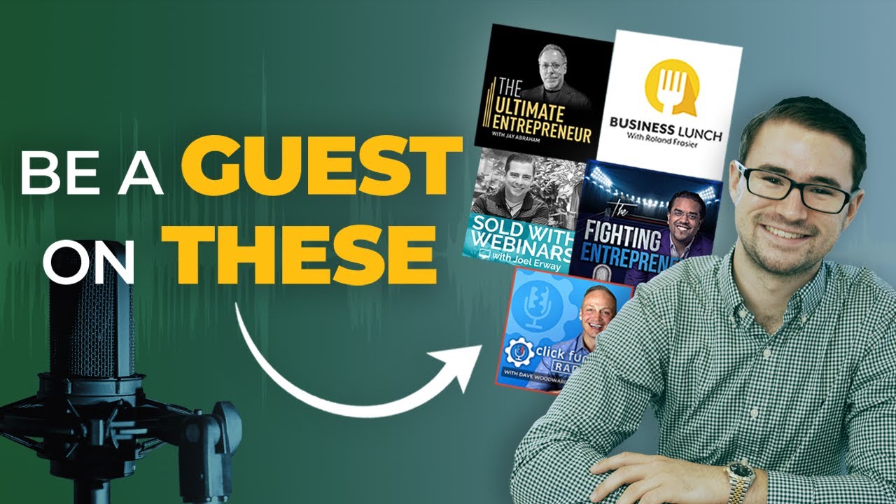 How to be Invited as a Guest on Top Podcasts & Book 100+ Podcasts This