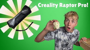 A New Era of 3D Scanning! -@Creality3D  Raptor Pro!