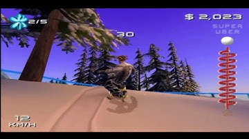 SSX 3 - Sept 11 2003 debug build gameplay