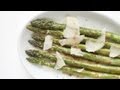 Roasted Asparagus w/ Lemon, Balsamic, Parmesan Recipe 오븐에 구은 아스파라거스 만들기