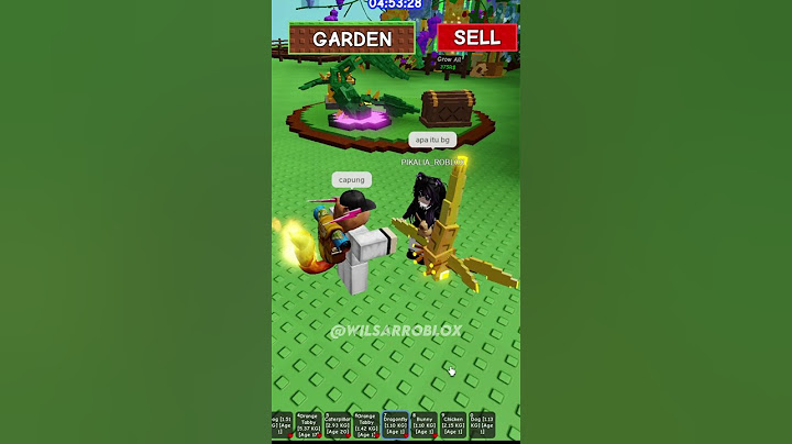 AKU DIBERI DRAGONFLY OLEH ADMIN GROW A GARDEN?