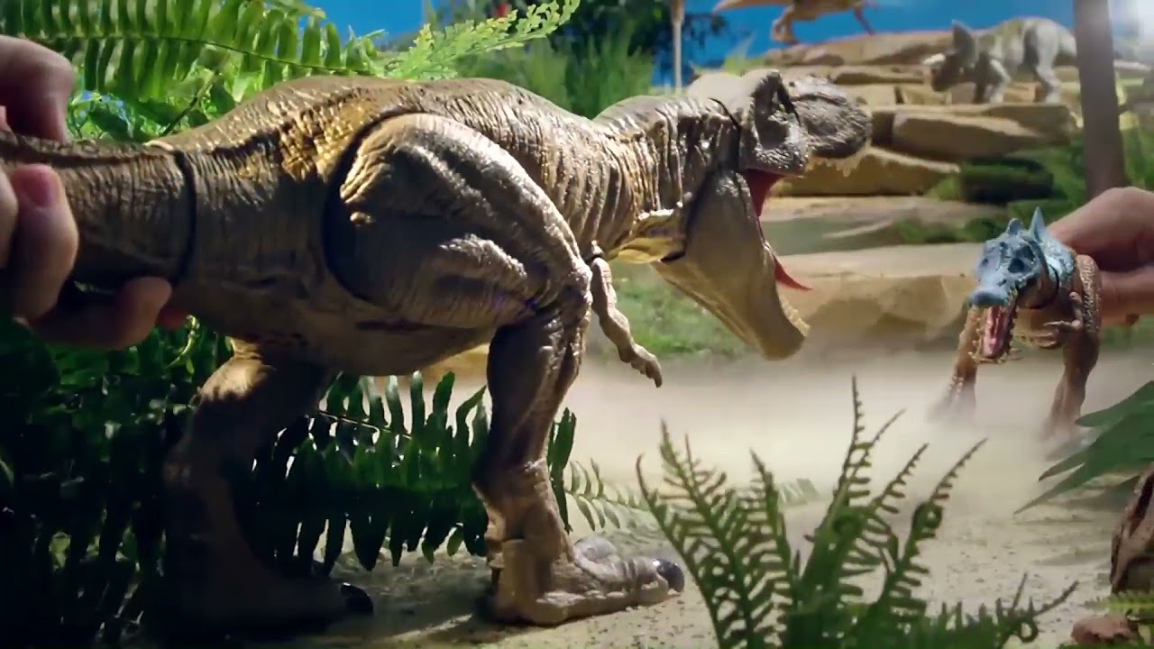 Jurassic World T-Rex Rugido Épico, Mattel