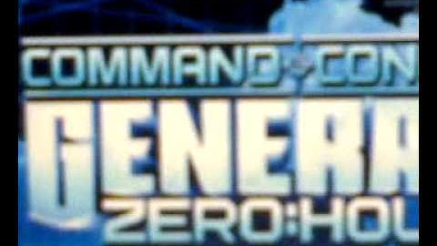command and conquer generals zero hour error