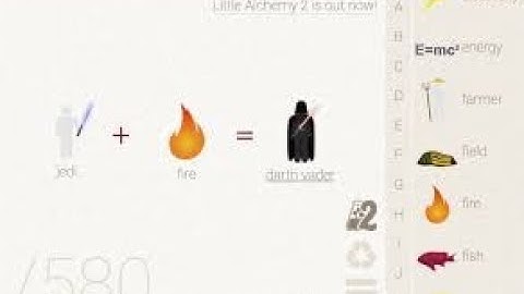 making Darth Vader in little alchemy ( please watch 🙏)