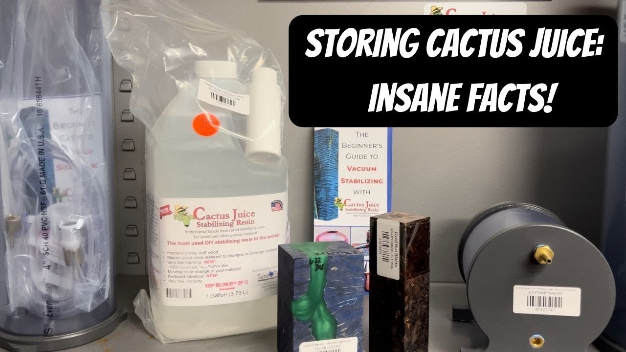 Cactus Juice Stabilizing Resin for Woodworking-1 Gallon 